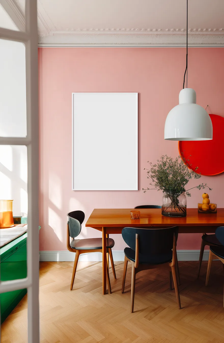 Room scene 3 with blank walls