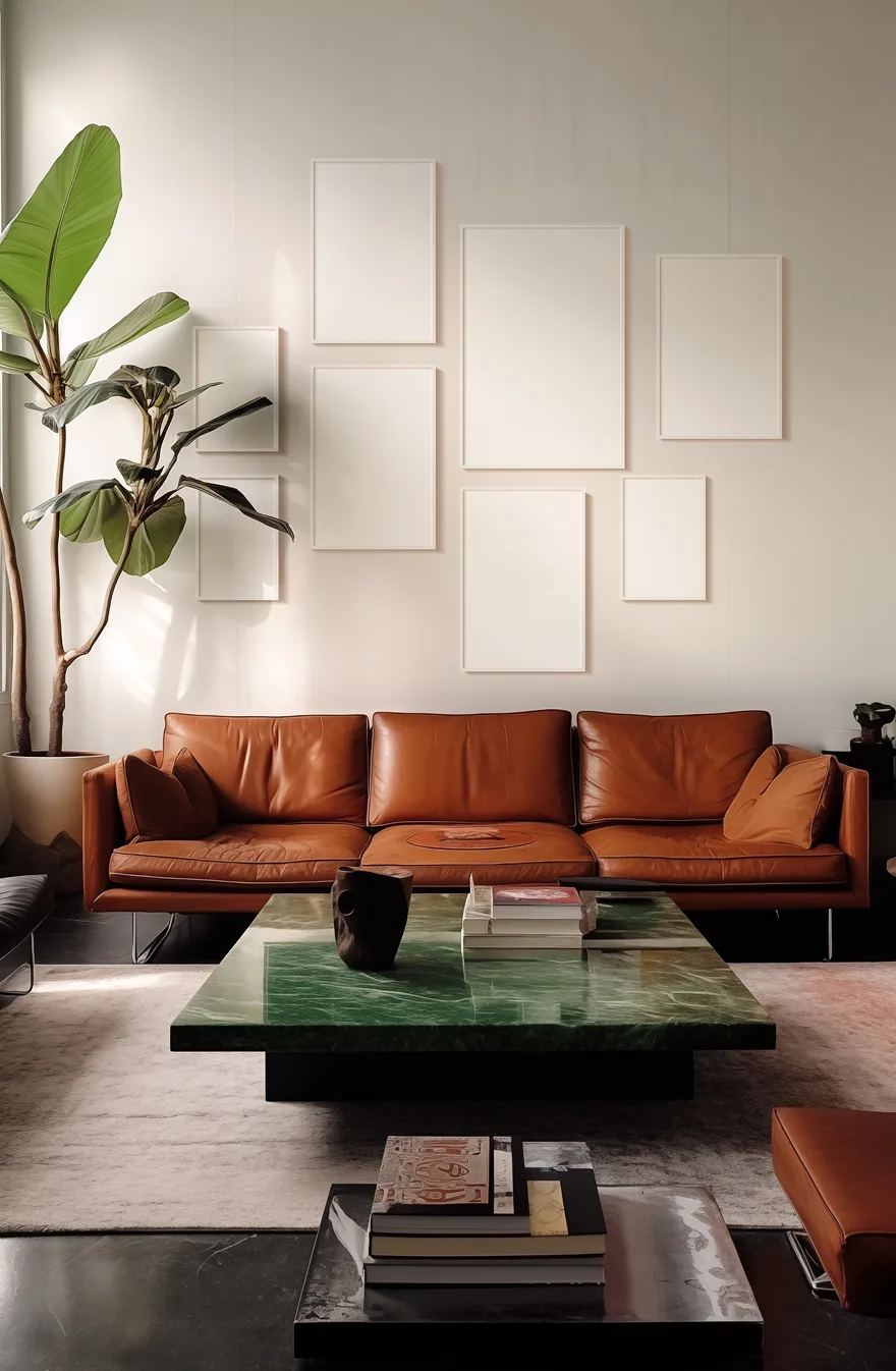 Room scene 4 with blank walls