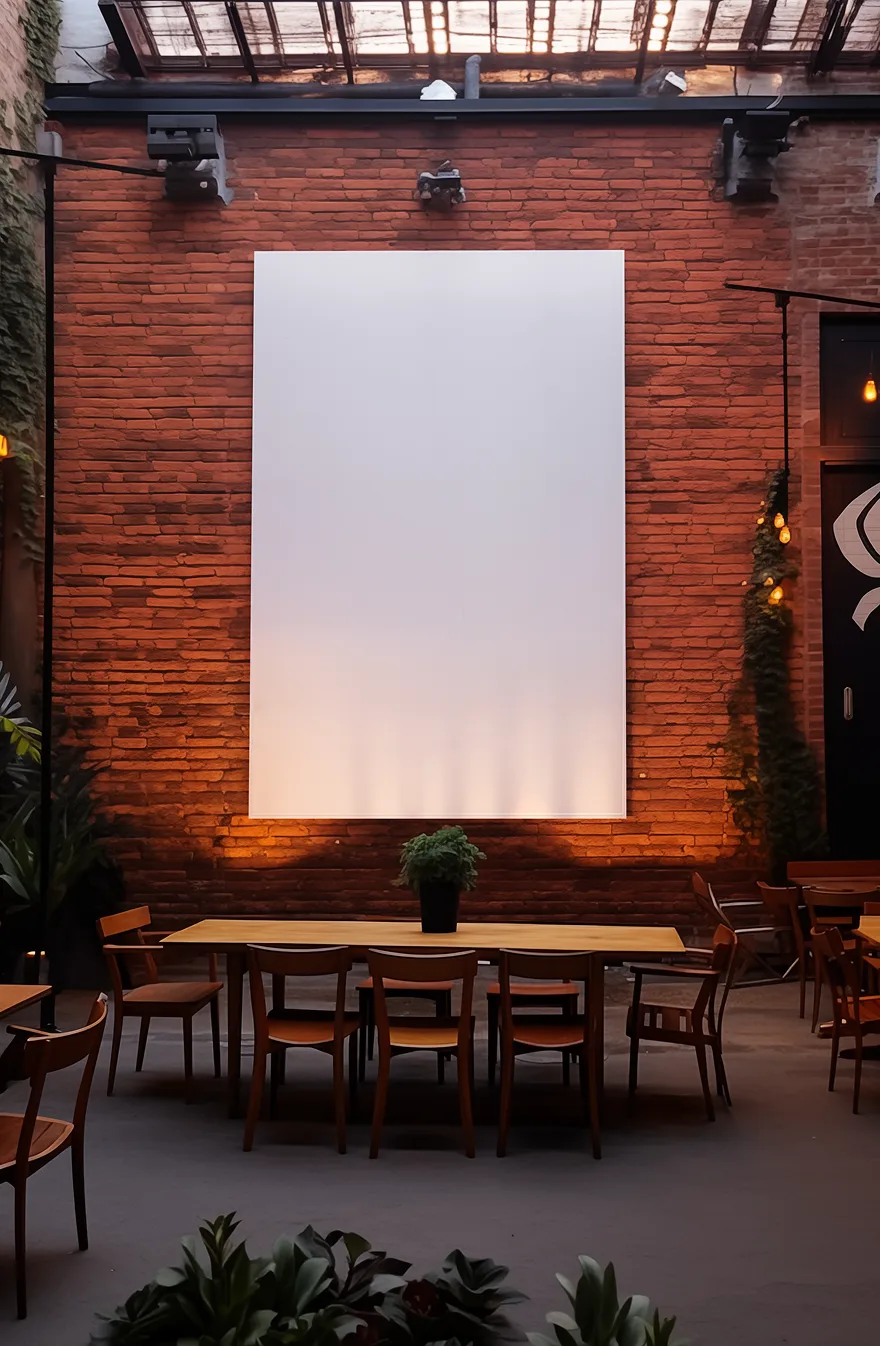 Room scene 6 with blank walls