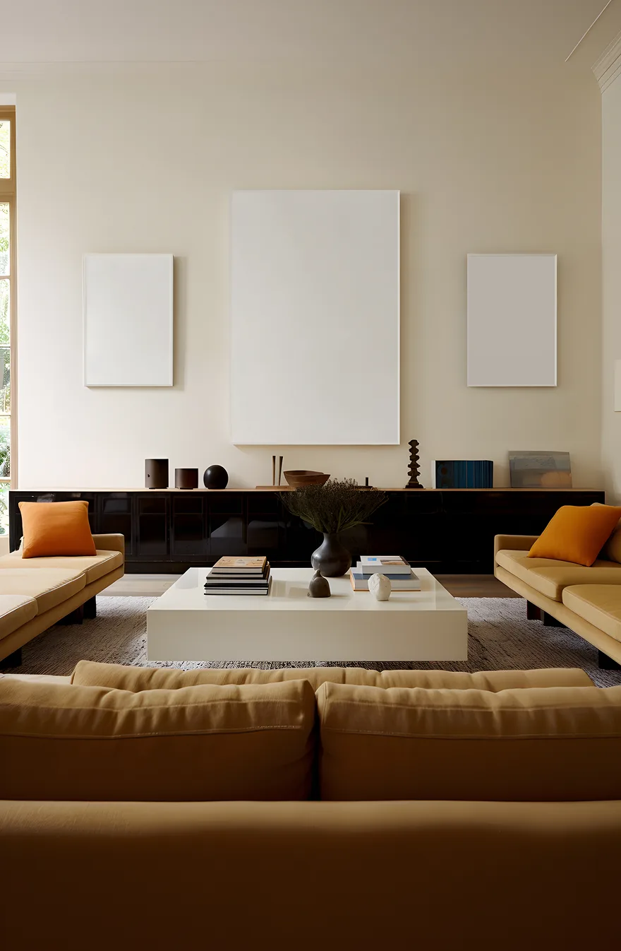 Room scene 9 with blank walls
