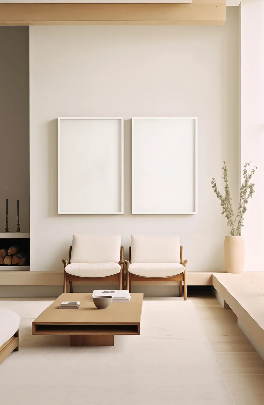 Room scene 11 with blank walls