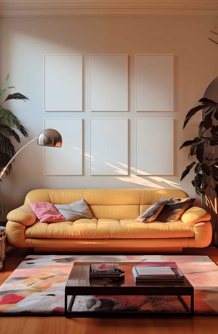 Room scene 12 with blank walls