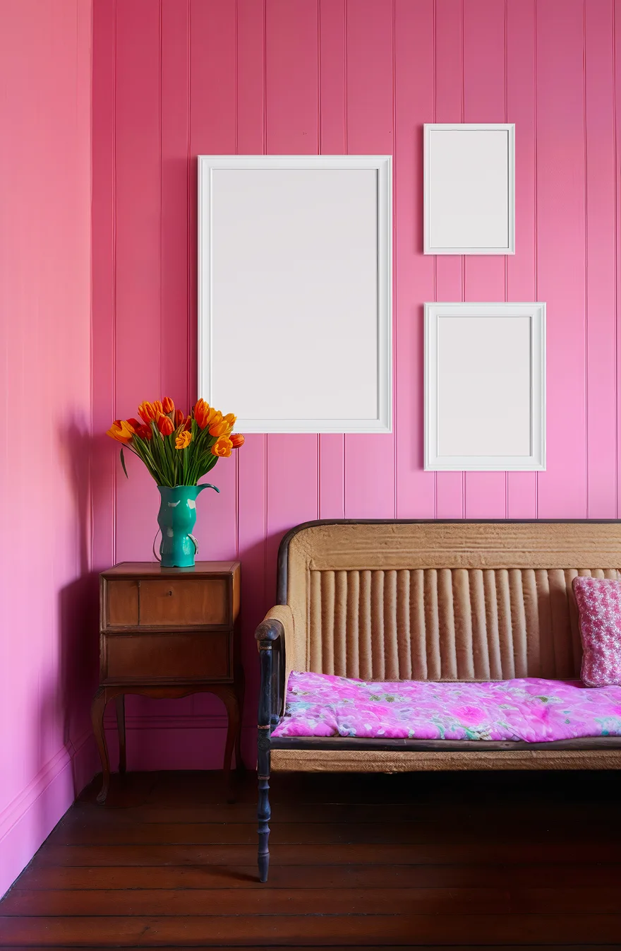 Room scene 13 with blank walls