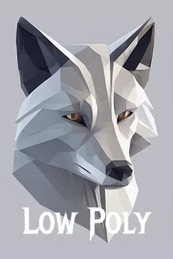 low poly art style