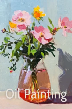 oil painting art style