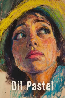 oil pastel 1 art style