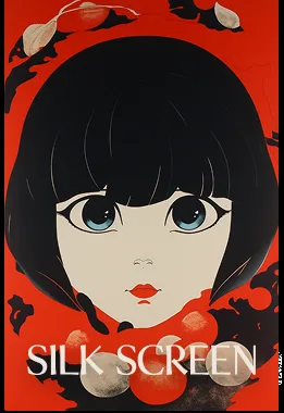 silk screen art style